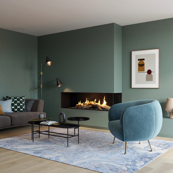 Feuer auf Knopfdruck mit den Gas-Feuerstellen VISIO von Attika.