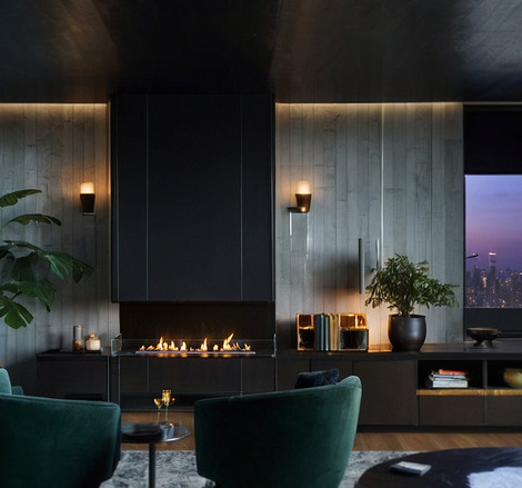 Montreal 3-seitig Bioethanolbrenner