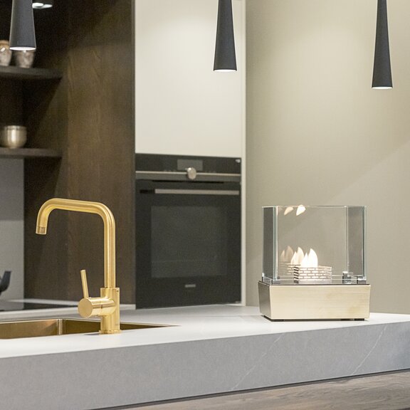 Bioethanolbrenner Nice in moderner Küche